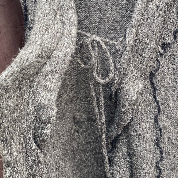 225-Orange You Worth It😜🥰 Orange Fashion Village Wool Vest - Picture 8 of 11